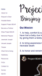 Mobile Screenshot of projectbear.com